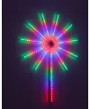 Modüler Rgb Led Duvar Işığı Havai Fişek Efektli Uzaktan Kumandalı