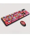 Mofii Zr513/K-S Sweet Kirmizi/Siyah Klavye Mouse Set