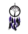 Mor İncili Hayat Ağacı Dream Catcher