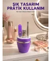 Mor Manikür Pedikür Seti Taşınabilir Kişisel Bakım Kiti