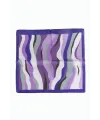 Mor Renkli Zr Şifon Fular 50*50 cm