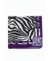 Mor Renkli Zr Şifon Fular 50*50 cm