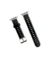 Movenchy Apple Watch 38mm Jelly Silikon Kordon - Siyah
