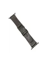 Movenchy Apple Watch 45mm Buff Deri Kordon - Siyah