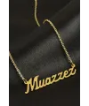 Muazzez İsimli Kolye (Kişiye Özel)