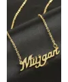 Müjgan isimli kolye (Kişiye Özel)