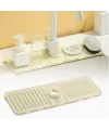 Mutfak Banyo Lavabo Kenarı Silikon Mat Gri