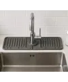 Mutfak Banyo Lavabo Kenarı Silikon Mat Gri