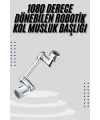 Mutfak Musluk Başlığı 1080 Derece Dönebilir Oynar Başlıklı Musluk Aparatı