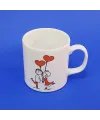 Mutlu Çift Temalı Kupa Bardak