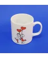Mutlu Çift Temalı Kupa Bardak