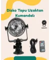 Müzik Ritmine Uyumlu 7 Modlu Renkli Disko Topu Işığı