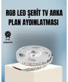 Müzikle Senkronize Led Şerit Tv Aydınlatma