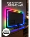 Müzikle Senkronize Led Şerit Tv Aydınlatma Yeni Nesil