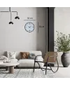 Natural Krem 36 Cm Duvar Saati