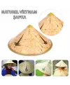 Naturel Renk Cambodia Kamboçyalı Vietnam Şapkası PVC Hasır