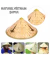 Naturel Renk Cambodia Kamboçyalı Vietnam Şapkası Pvc Hasır