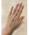 Nazar Boncuğu Detaylı Çelik Şahmaran - Sahmar0066