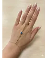 Nazar Boncuğu Detaylı Çelik Şahmaran - Sahmar0067