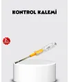 Neon Lambalı Elektrik Kontrol Kalemi Nikel Kaplama 110-220v