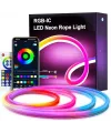 Neon Led Esnek Aydınlatma - Rgb Magıc Smart - 5 Metre Paket Ip67 - Uzaktan Kumanda + Uygulama