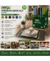 Nerox Nrx-0672 ( Pvc ) ( Kare ) Amerikan Servis Altı  & Supla Altlık*30x8