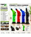 Nerox Nrx-9308 ( Oynar Başlı ) ( Pürmüz & Torch ) ( Nargile & Kamp ) Çakmak ( Doldurulabilir ) ( Ayakda Durabilir )*12x12