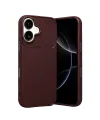 Newface Apple İphone 17 Auto Focus Karbon Kapak - Bordo