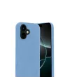 Newface Apple İphone 17 Nano İçi Kadife Silikon - Mavi