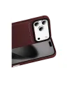 Newface Apple İphone 18 Pro Max Auto Focus Karbon Kapak - Bordo