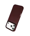 Newface Apple İphone 18 Pro Max Auto Focus Karbon Kapak - Bordo
