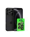 Newface Apple İphone 18 Pro Max Raze Metal Kamera Lens - Siyah