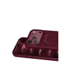 Newface Apple İphone 18 Pro Max Regal Magsafe Standlı Kapak - Bordo