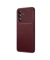 Newface Samsung Galaxy S26 Fe Auto Focus Karbon Kapak - Bordo