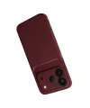 Newface Tecno Spark 50 4g Auto Focus Karbon Kapak - Bordo