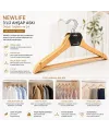 Newlife Clkn-141 ( 3pcs ) ( Hortumlu ) Ahşap Askı*40