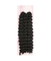 Nice Bulk Afro Su Dalgası Saç - Koyu Kestane