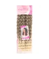 Nice Bulk Afro Su Dalgası Saç - Küllü Kahve / Platin Ombreli