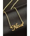 Nisa İsimli Kolye (Kişiye Özel)