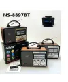 Nns Ns-8897 Orta Boy Retro, Nostaljik, Ahşap Tasarım Radyo