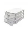 No:3 Çekmece 3 Katlı 35x25.4x22.6cm Siyah Veya Beyaz Gönderilir
