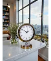 Noble Time 25 x 20 Cm Metal Krom Masa Saati