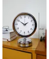 Noble Time 25 x 20 Cm Metal Krom Masa Saati