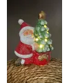 Noel Baba Işıklı Yılbaşı Biblo