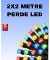 Noel Ve Parti Dekorasyonu İçin 2x2 Led Perde Işık – 8 Fonksiyonlu