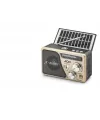 Nostaljik Fm Radyo Usb Tf Solar Şarjlı El Fenerli Kamp Hoparlörü H531UTS