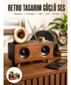 Nostaljik Görünümlü Bluetooth Bağlantılı Speaker