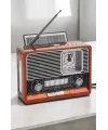 Nostaljik Görünümlü Usb Girişli Bluetooth Bağlantılı Radyo