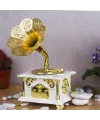 Nostaljik Gramofon Müzik Kutusu