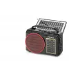 Nostaljik Kamp Ve Outdoor Solar Şarjli Tws Taşinabi̇li̇r Hoparlör H806BTDS
